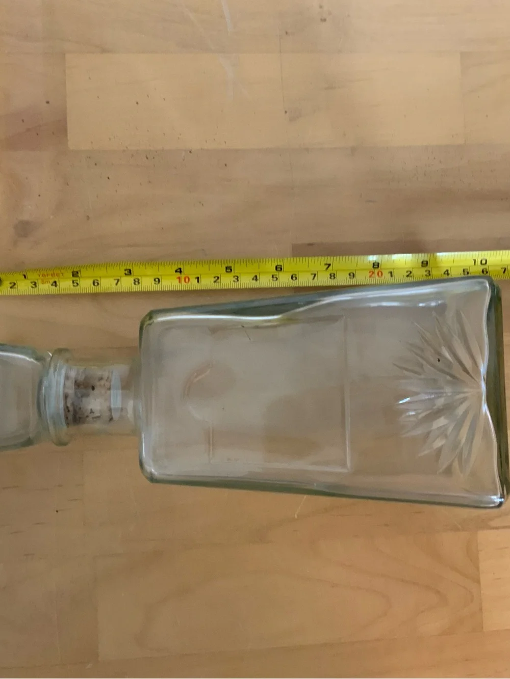 Vintage Jose Cuervo 1800 decanter